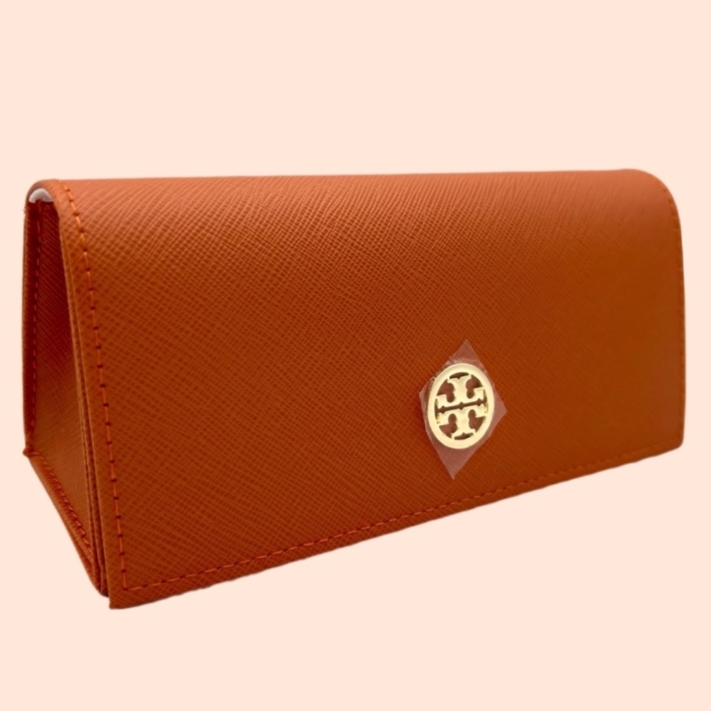 🧡 Tory Burch Saffiano Sunglasses Case | New Without Tags